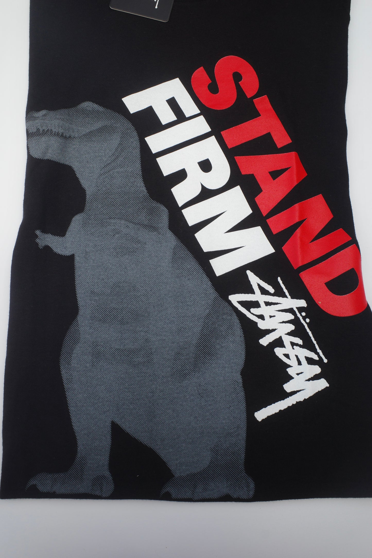 Stussy Stand Firm Black Tee
