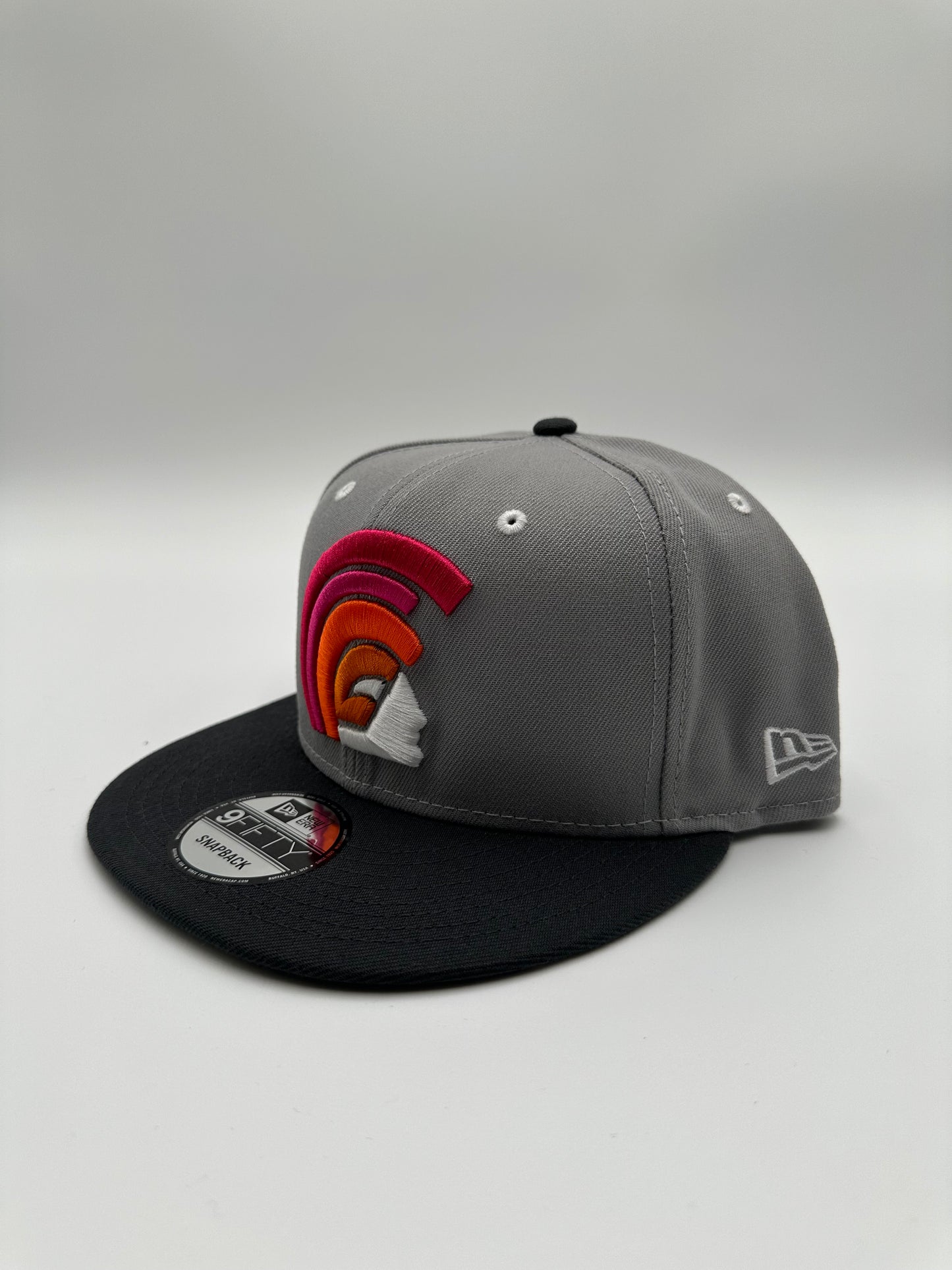 Grey Fitted Hawaii Mua SnapBack