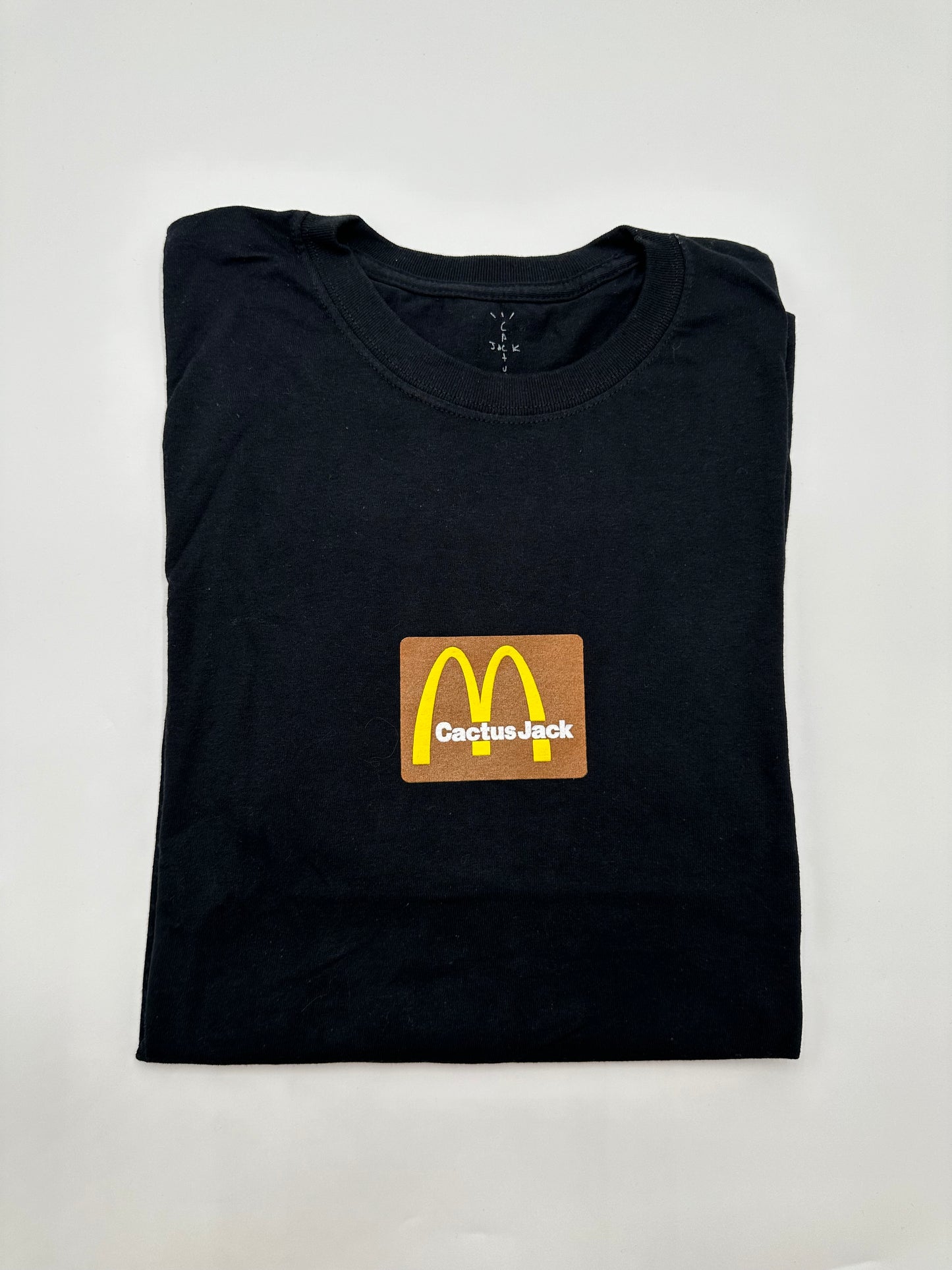 Travis Scott x McDonald’s Sesame Black Tee