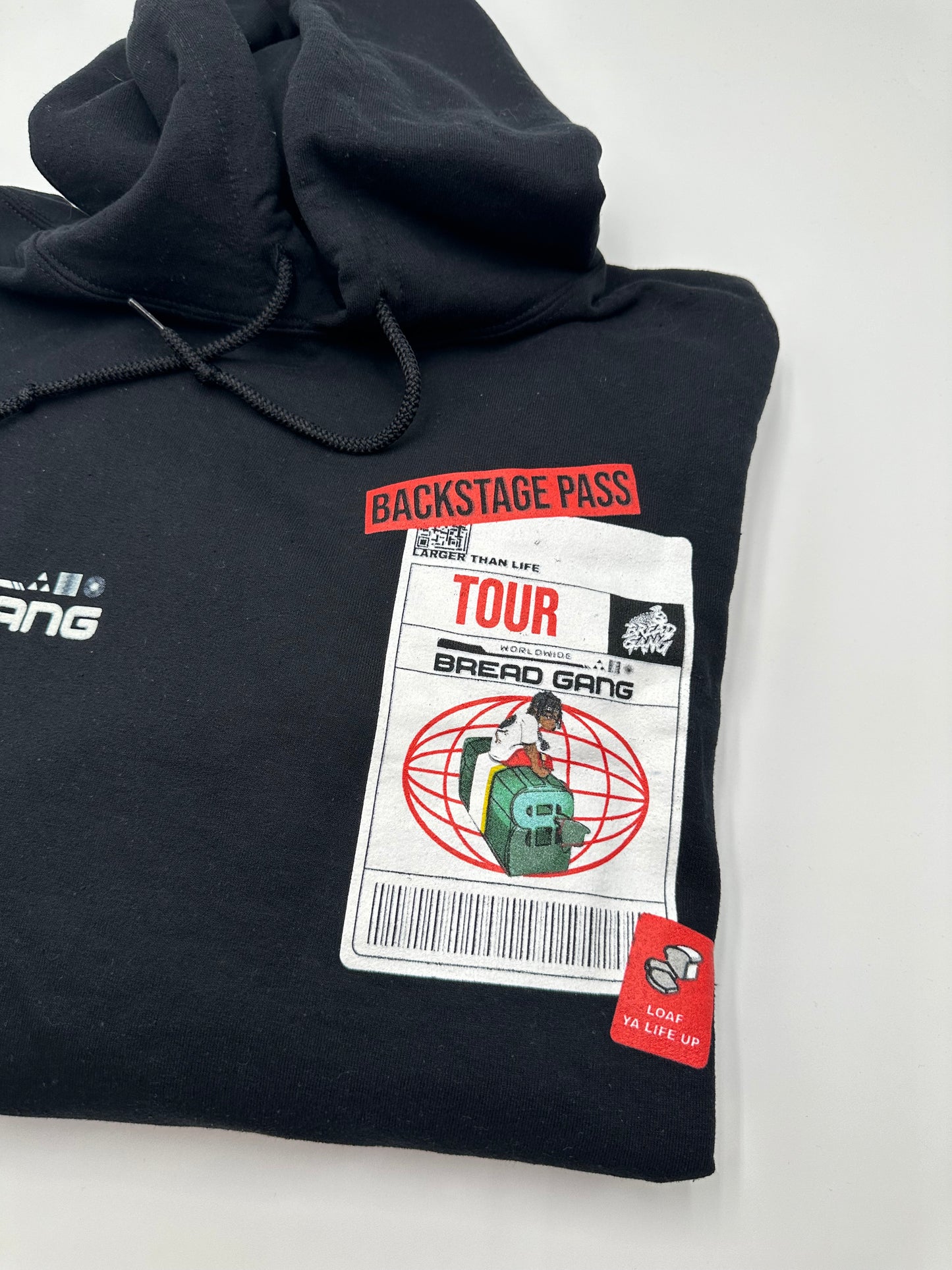 Bread Gang Black Hoodie