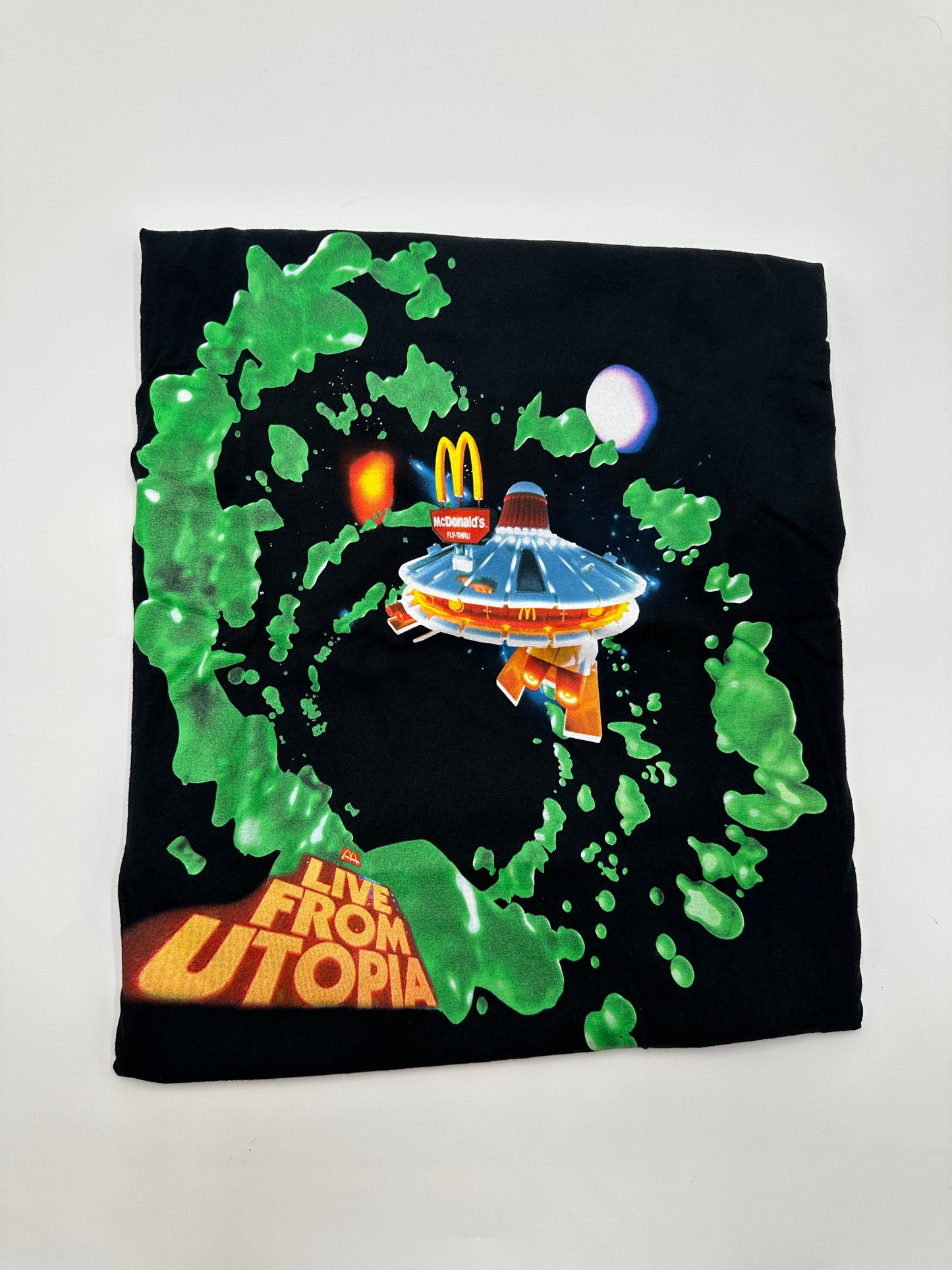 Travis Scott Fly Thru Washed Black Tee