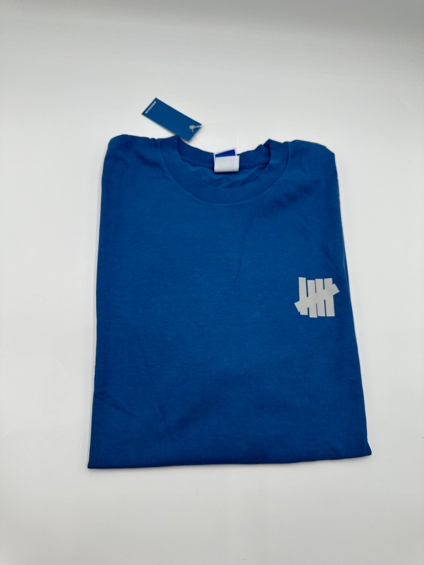Undefeated Solid Icon Blue Tee