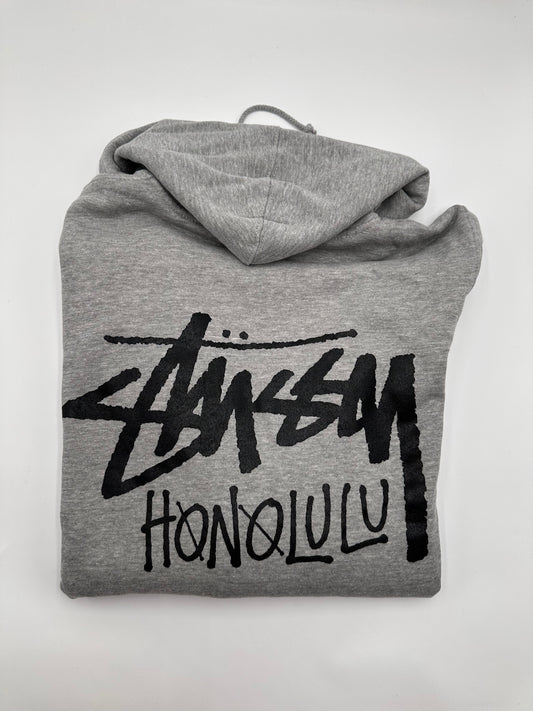 Stussy Honolulu Grey Hoodie