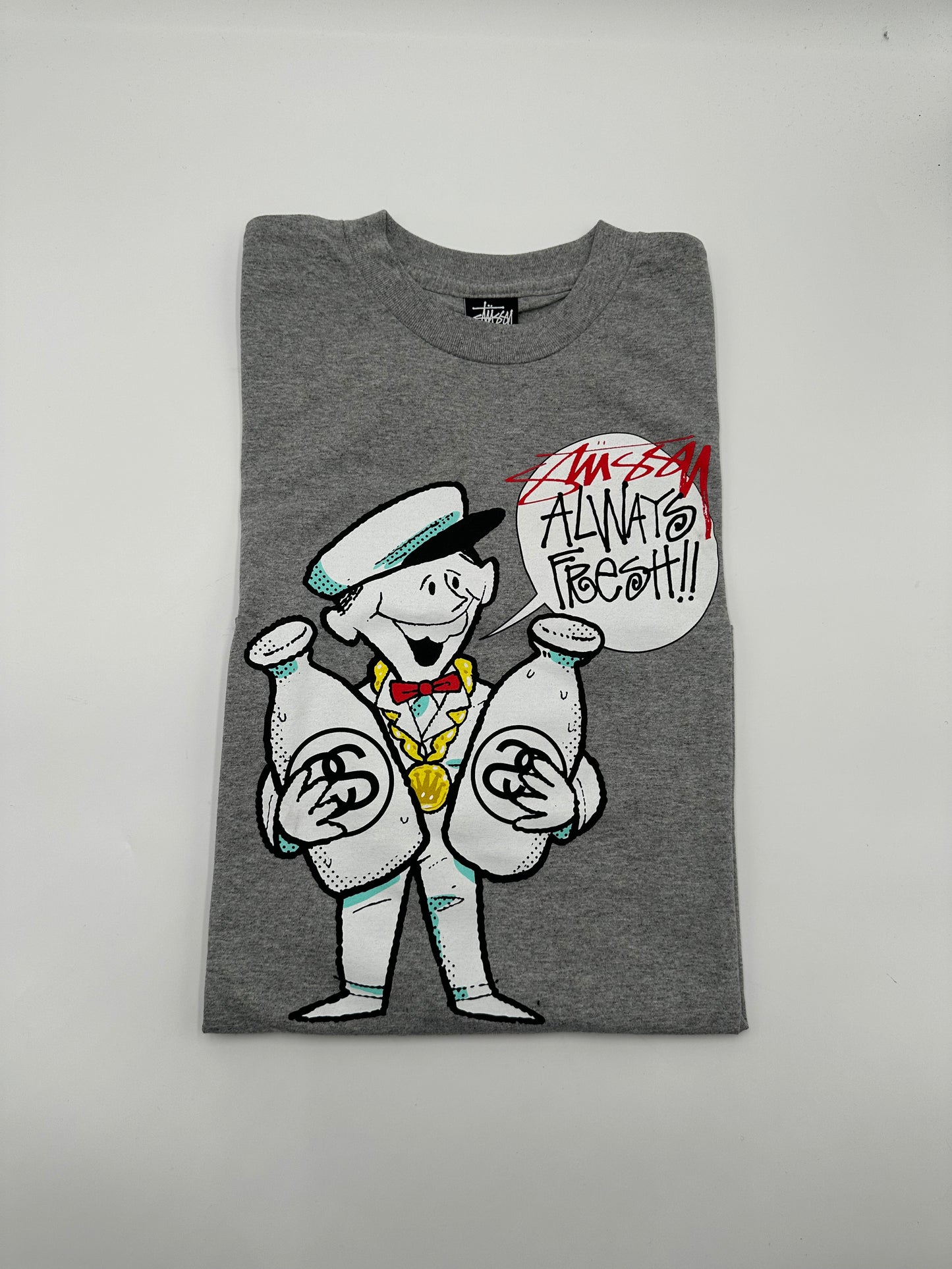 Stussy Always Fresh Heather Grey Longsleeves