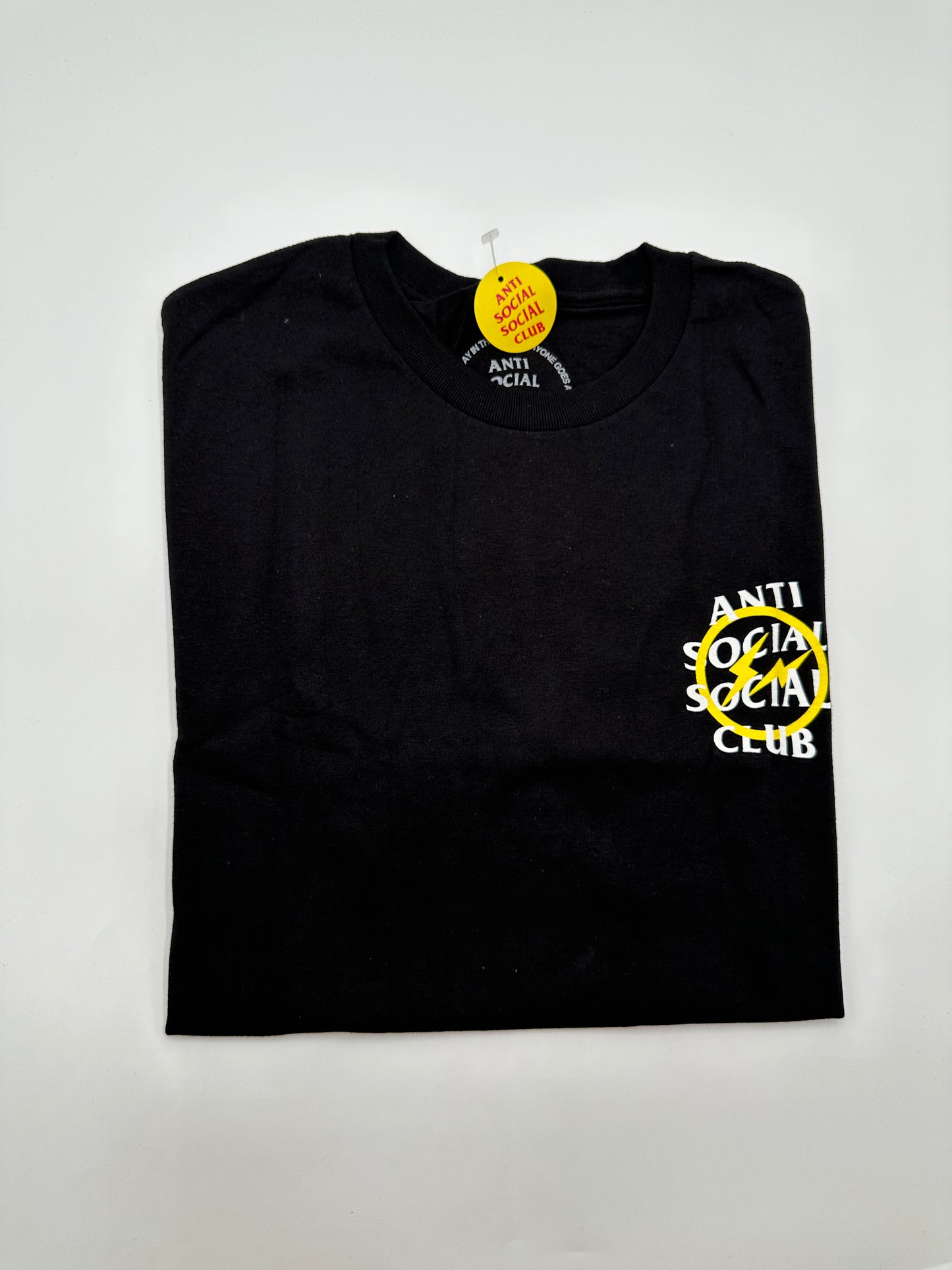 Anti-Social Social Club x Fragment Yellow Bolt Tee (FW19)