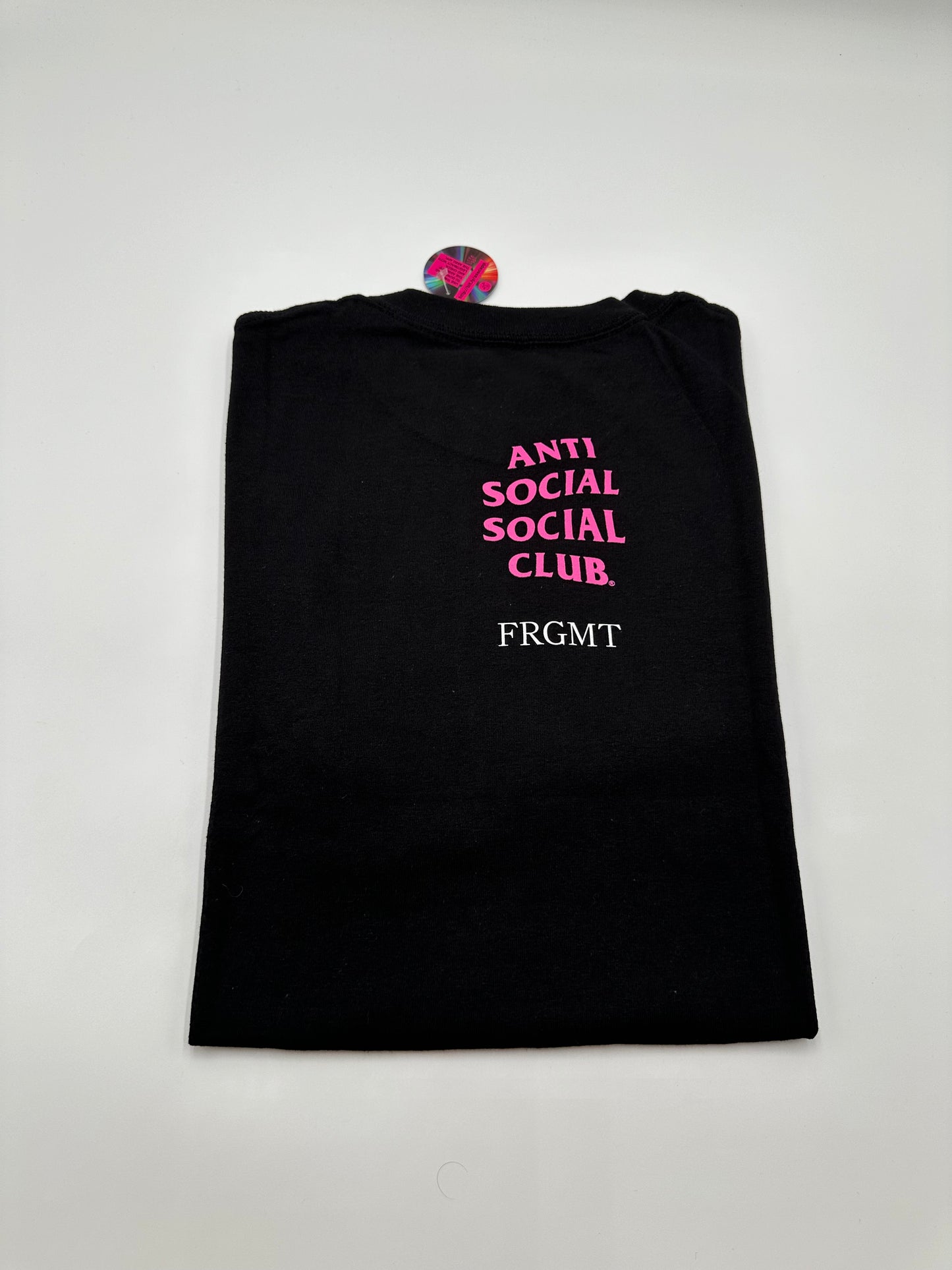 Anti-Social Social Club X Fragment Called Interference Black Tee (FW22)