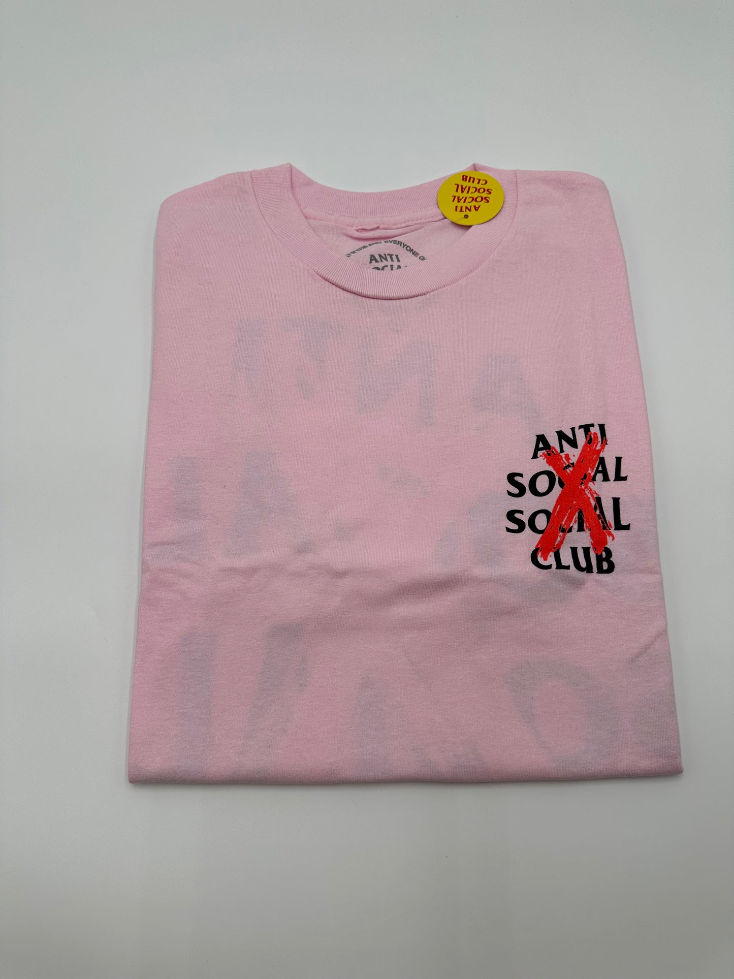 Anti-Social Social Club Cancelled Pink Tee