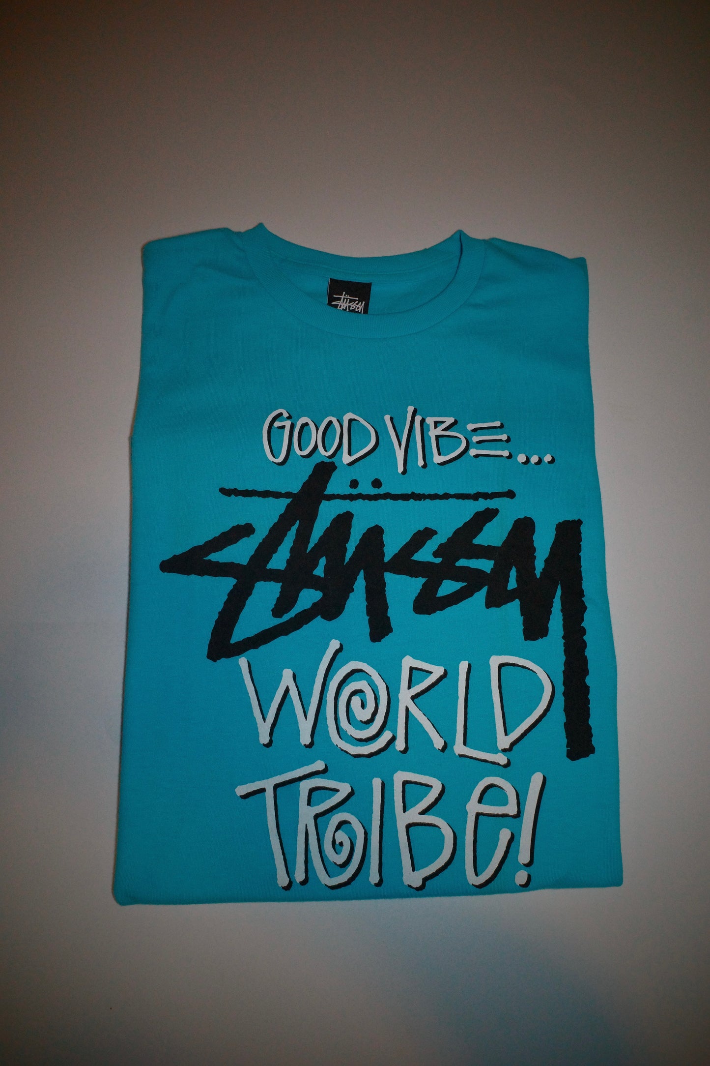 Stussy Good Vibe Teal Tee