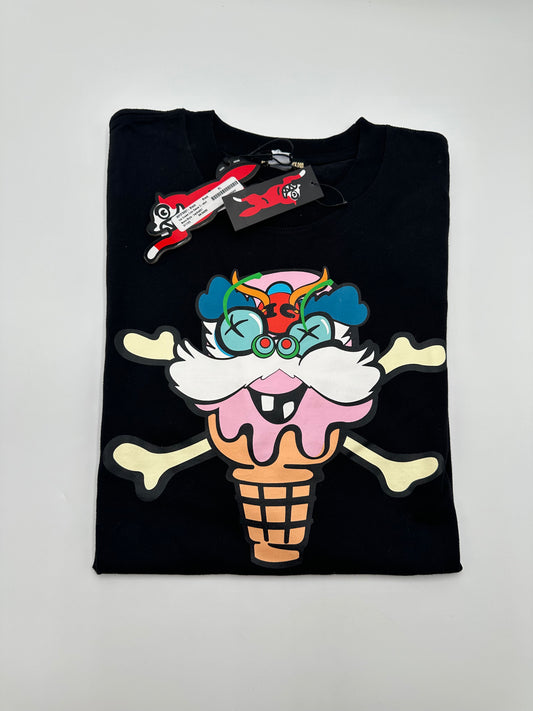 Ice Cream Lion Dance Black Tee