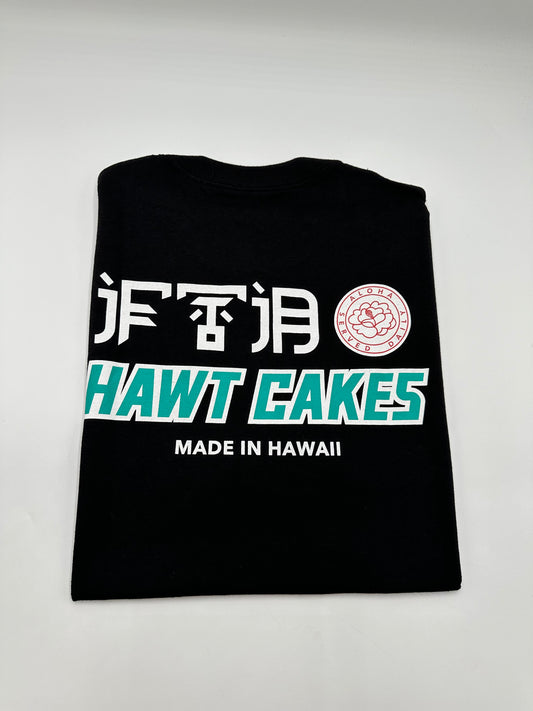 Fitted Hawaii Black Tee