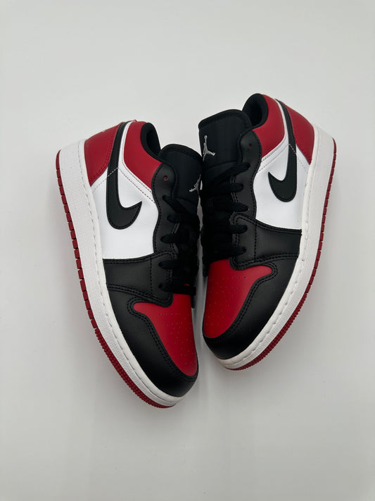 Jordan 1 Low Bred Toe