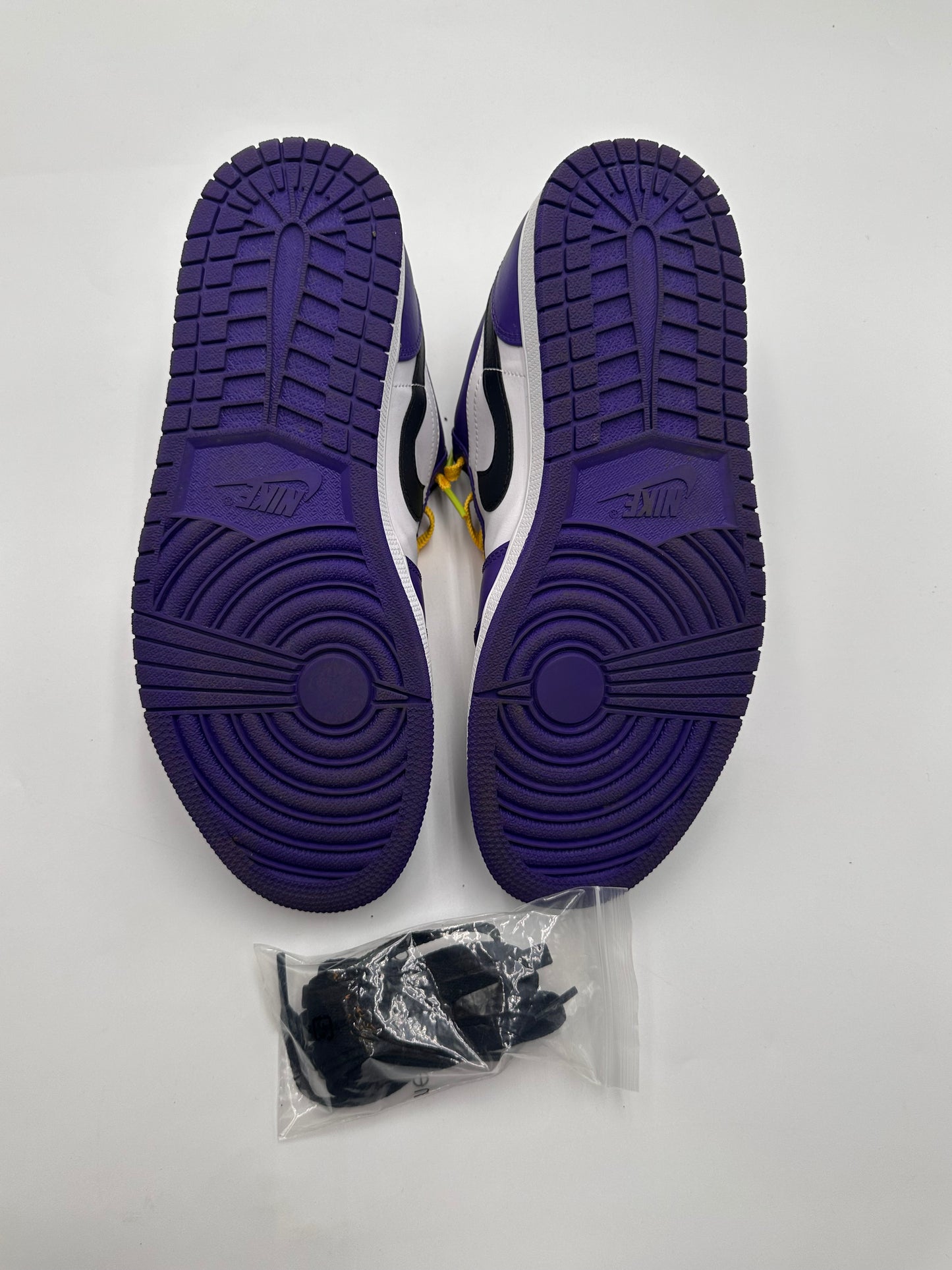 Jordan 1 Low Court Purple White