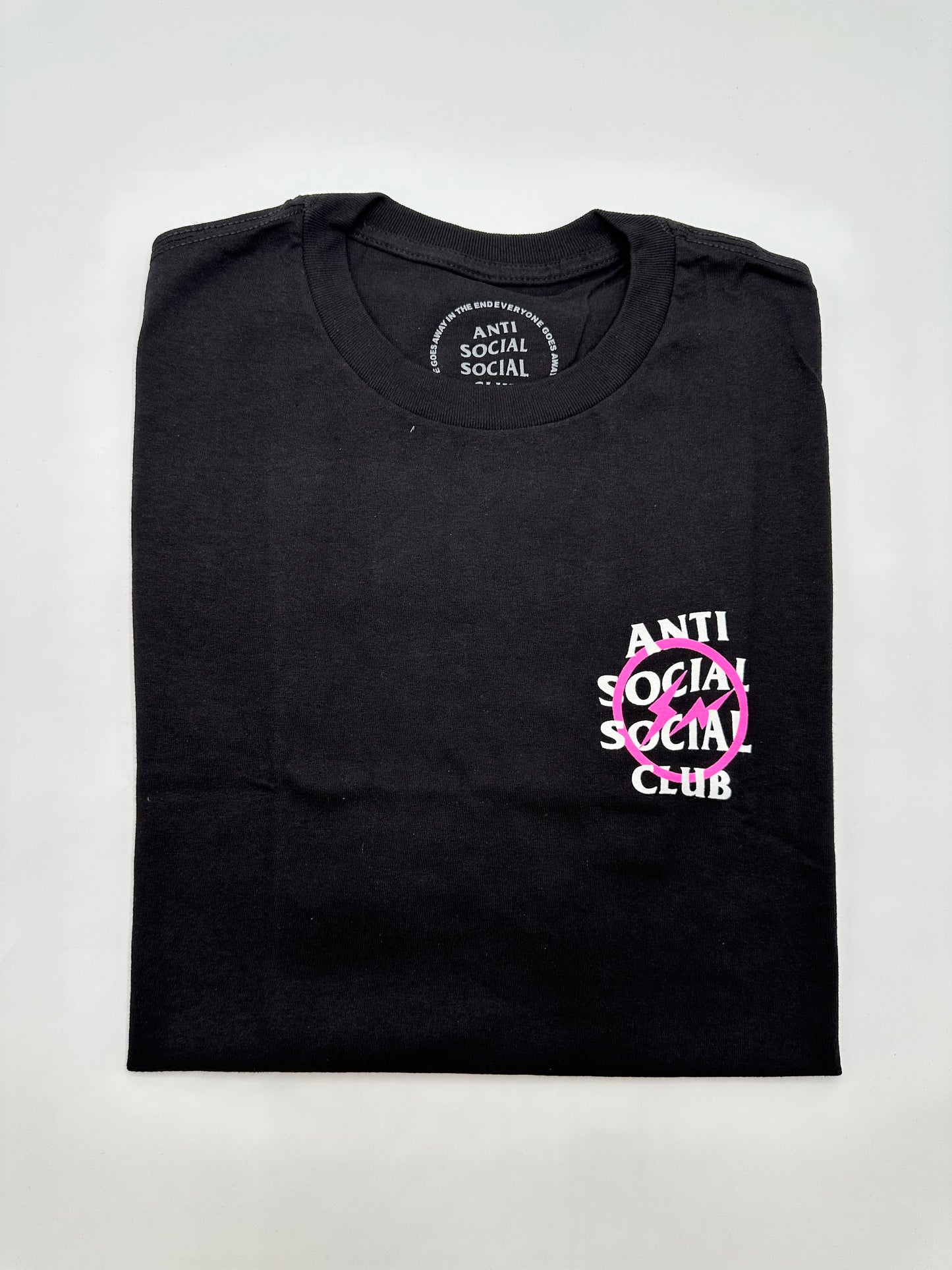 Anti-Social Social Club x Fragment Pink Bolt Tee (FW19)