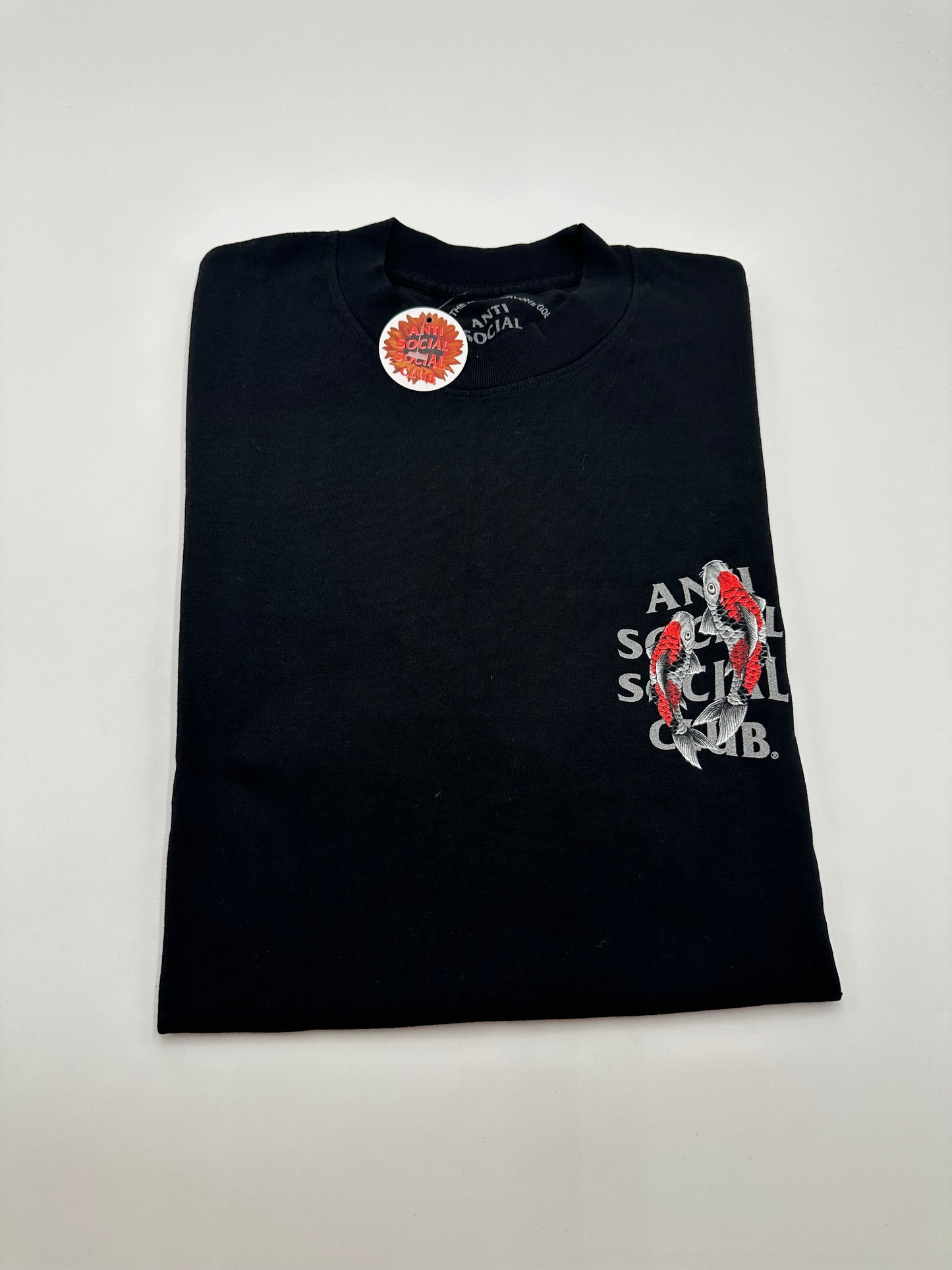 Anti-Social Social Club Koi Garden 3M Reflective Black Tee