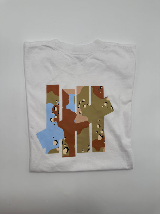 Undefeated Camo Icon White Tee