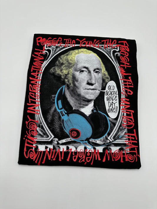 Stussy George Washington Black Tee