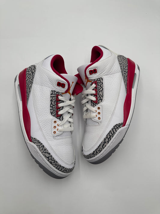 Jordan 3 Cardinal Red