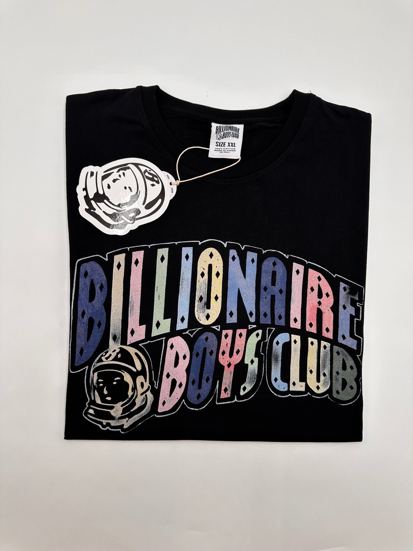 Billionaires Boys Club Classic Curve Logo Black Tee