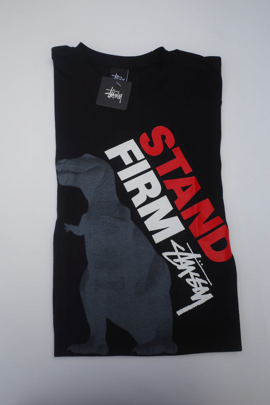 Stussy Stand Firm Black Tee