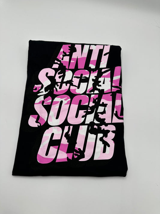 Anti-Social Social Club Pink Camo