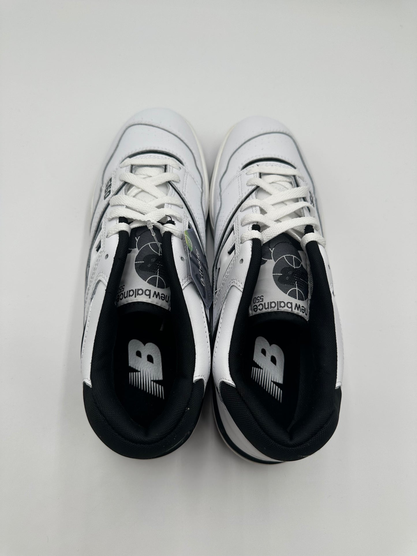 New Balance 550 Black and White