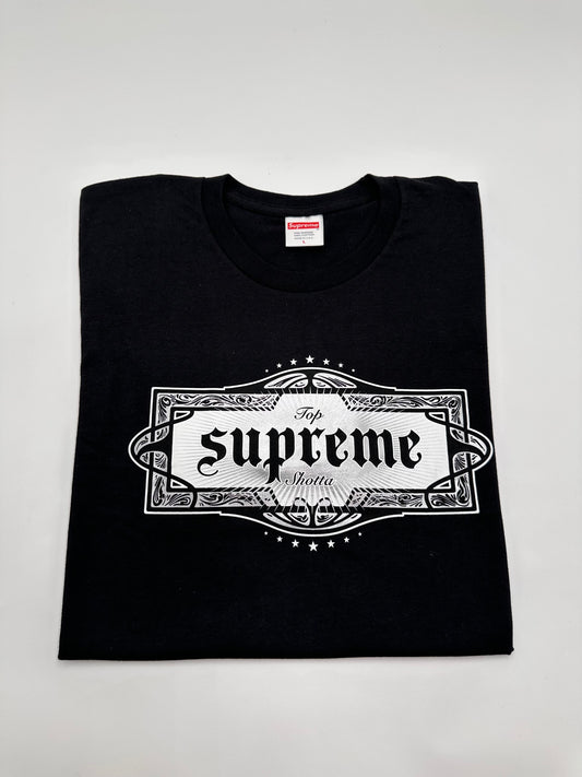 Supreme Top Shotta Black Tee