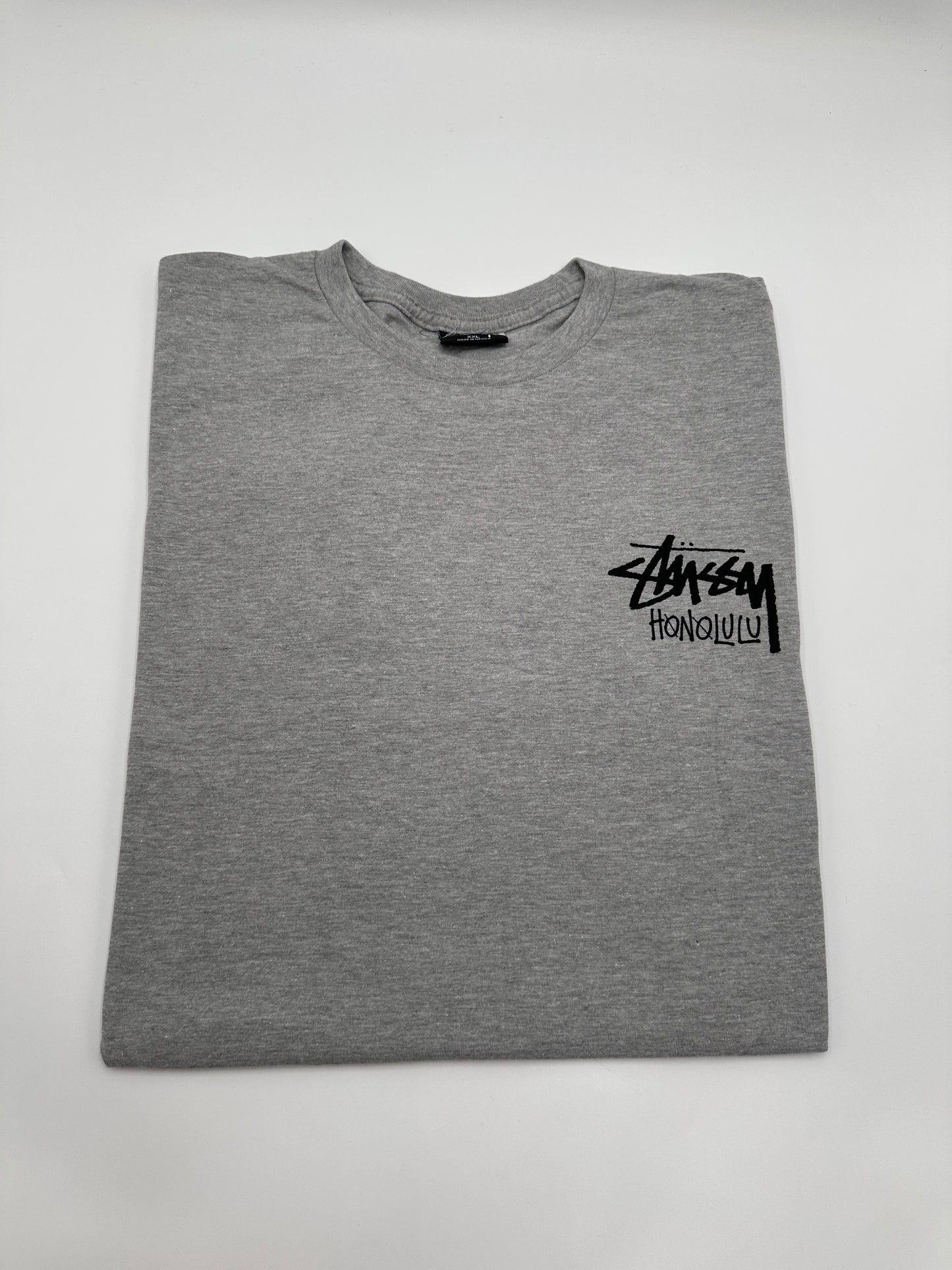 Stussy Honolulu Grey Tee