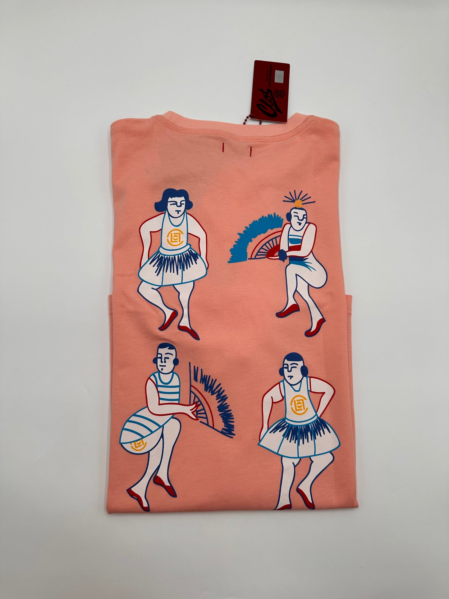 CLOT Hula Girl Pink Tee