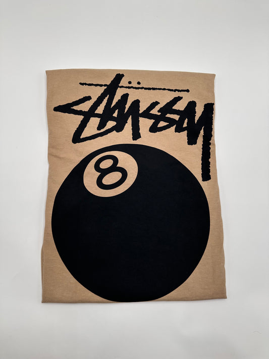 Stussy 8 Ball Pigment Dye Khaki Tee