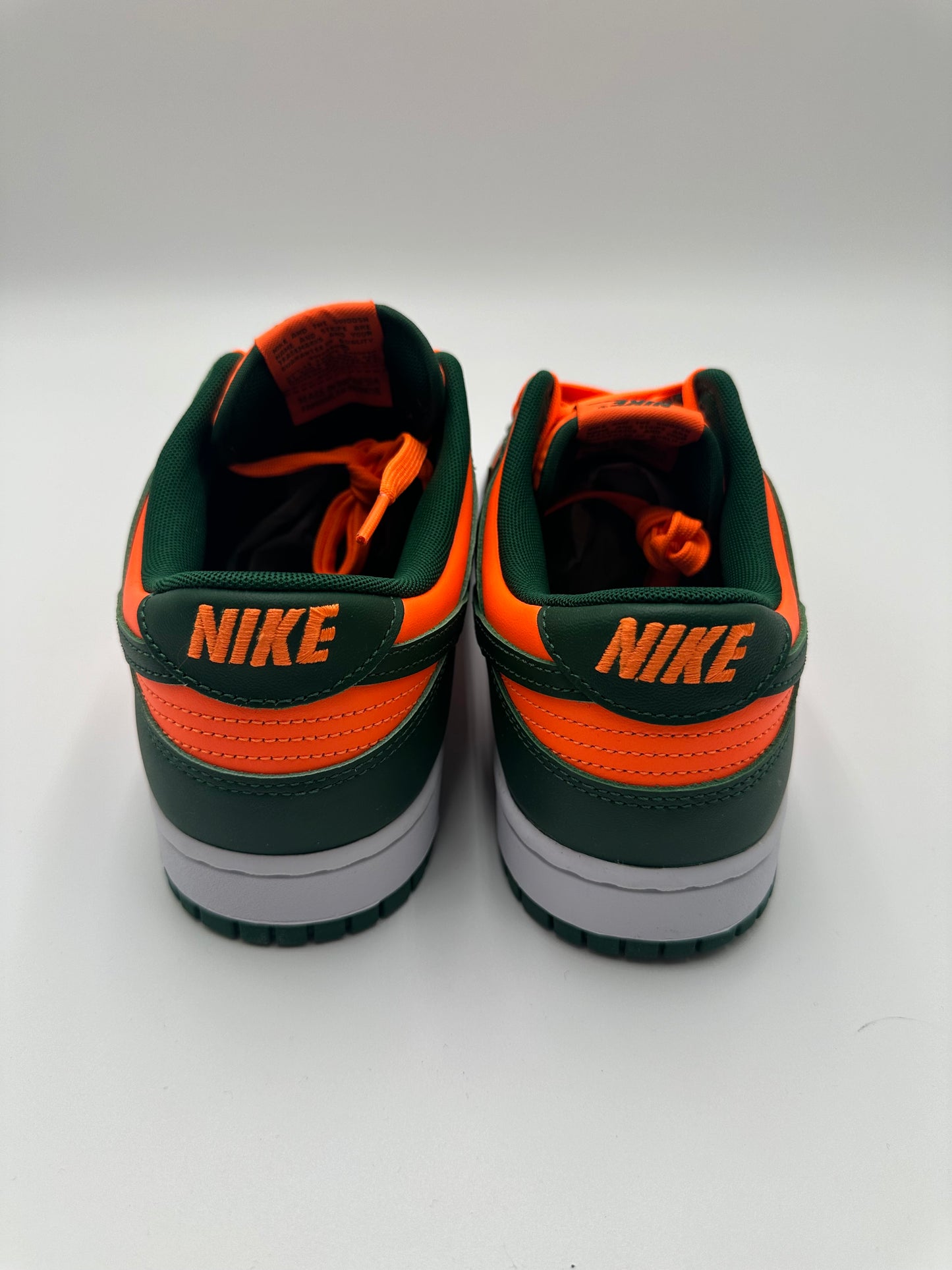 Nike Dunk Low Miami Hurricanes