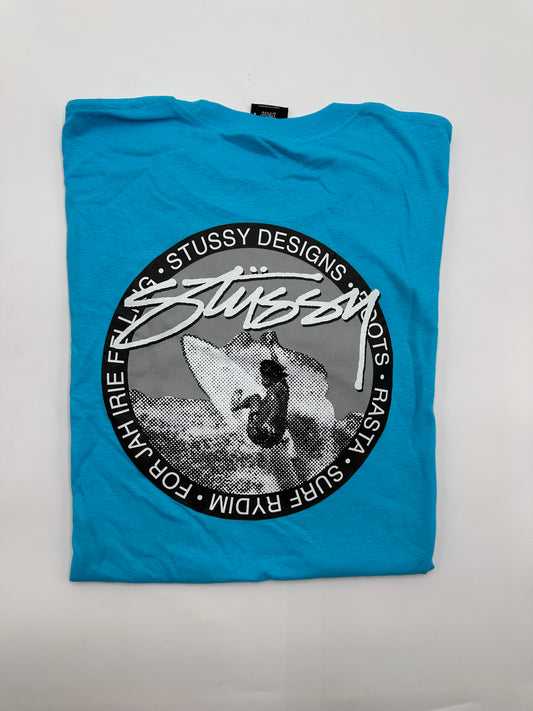 Stussy Surf Rydim Teal Tee