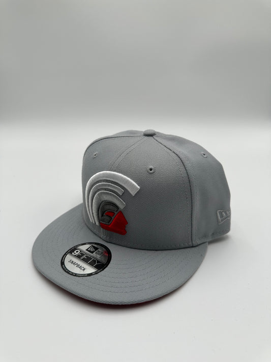 Grey Fitted Hawaii Mua SnapBack