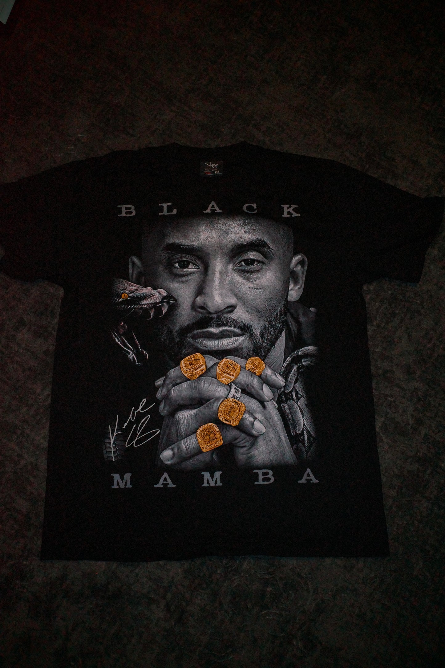 Kobe AOP Black Tee