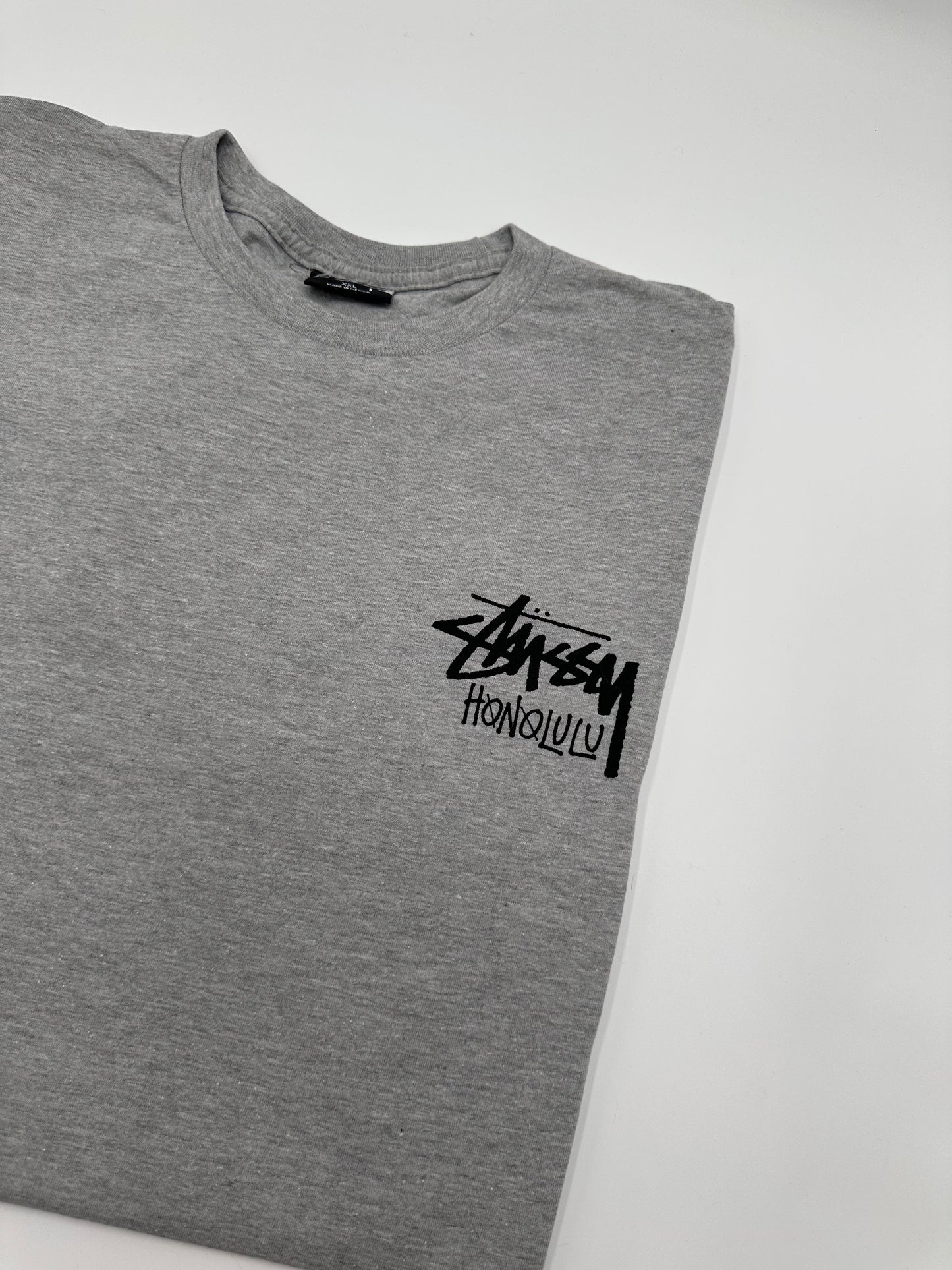 Stussy Honolulu Grey Tee