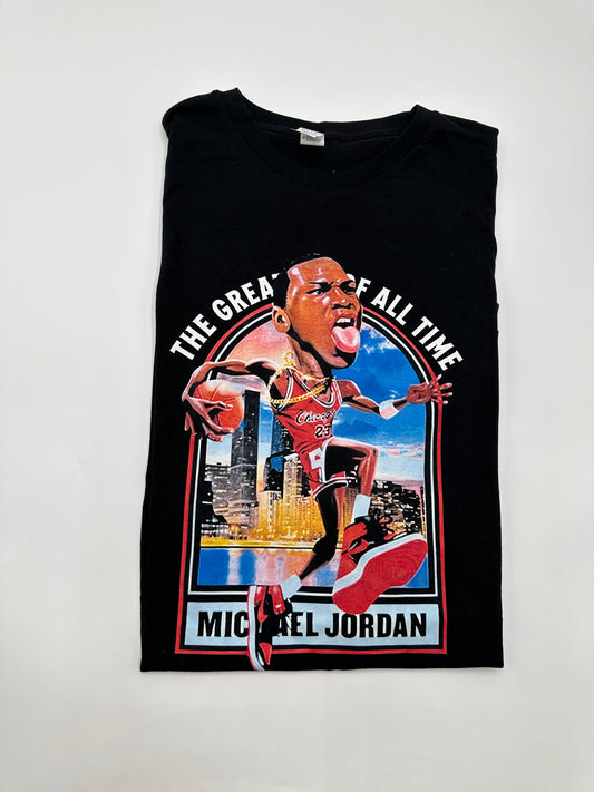 Michael Jordan Black Tee