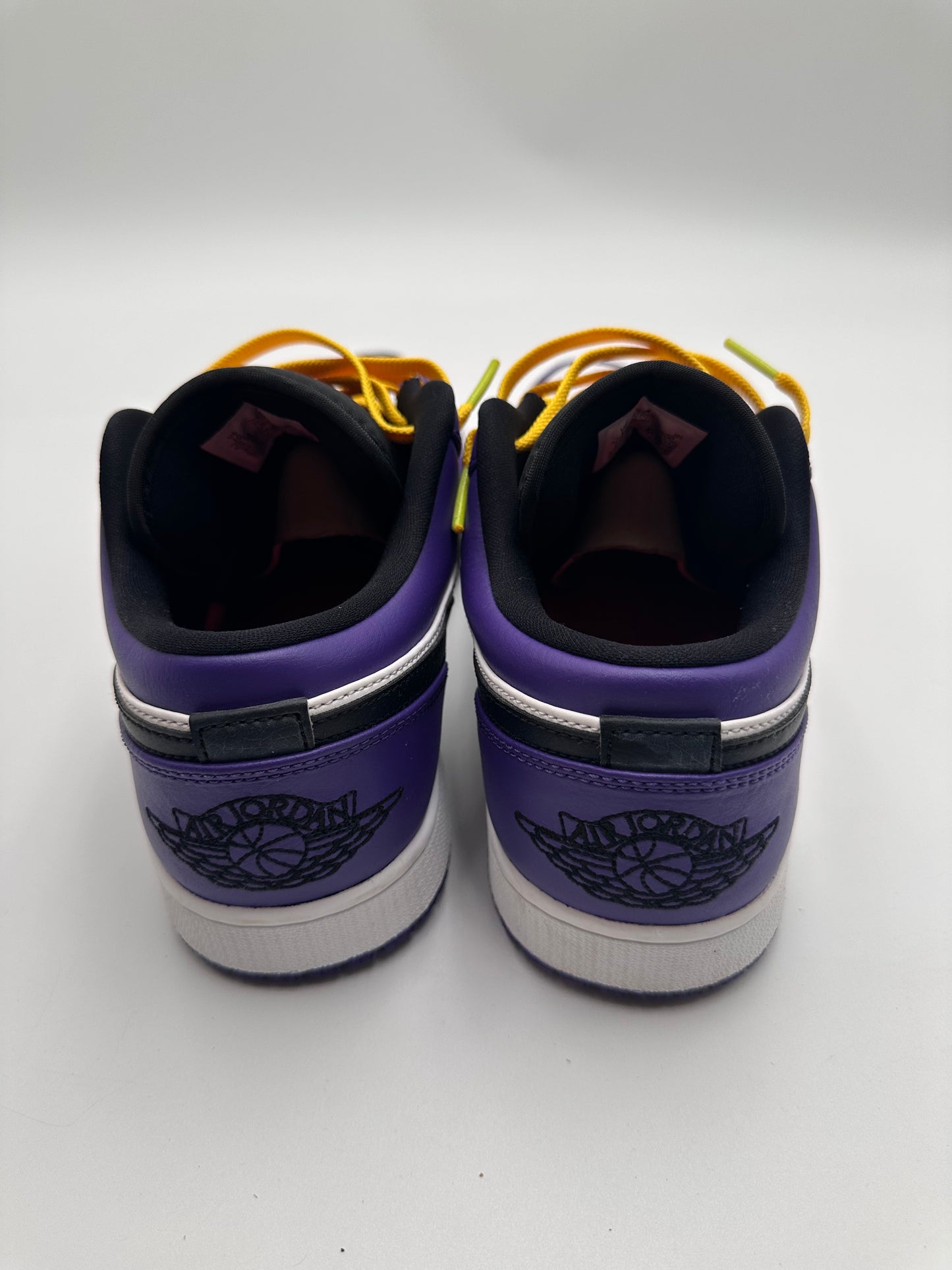 Jordan 1 Low Court Purple White