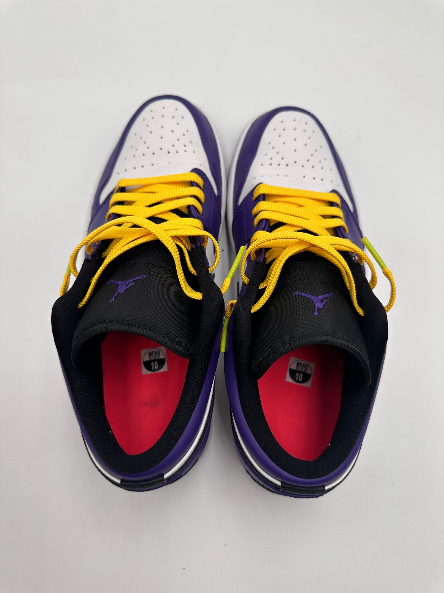 Jordan 1 Low Court Purple White