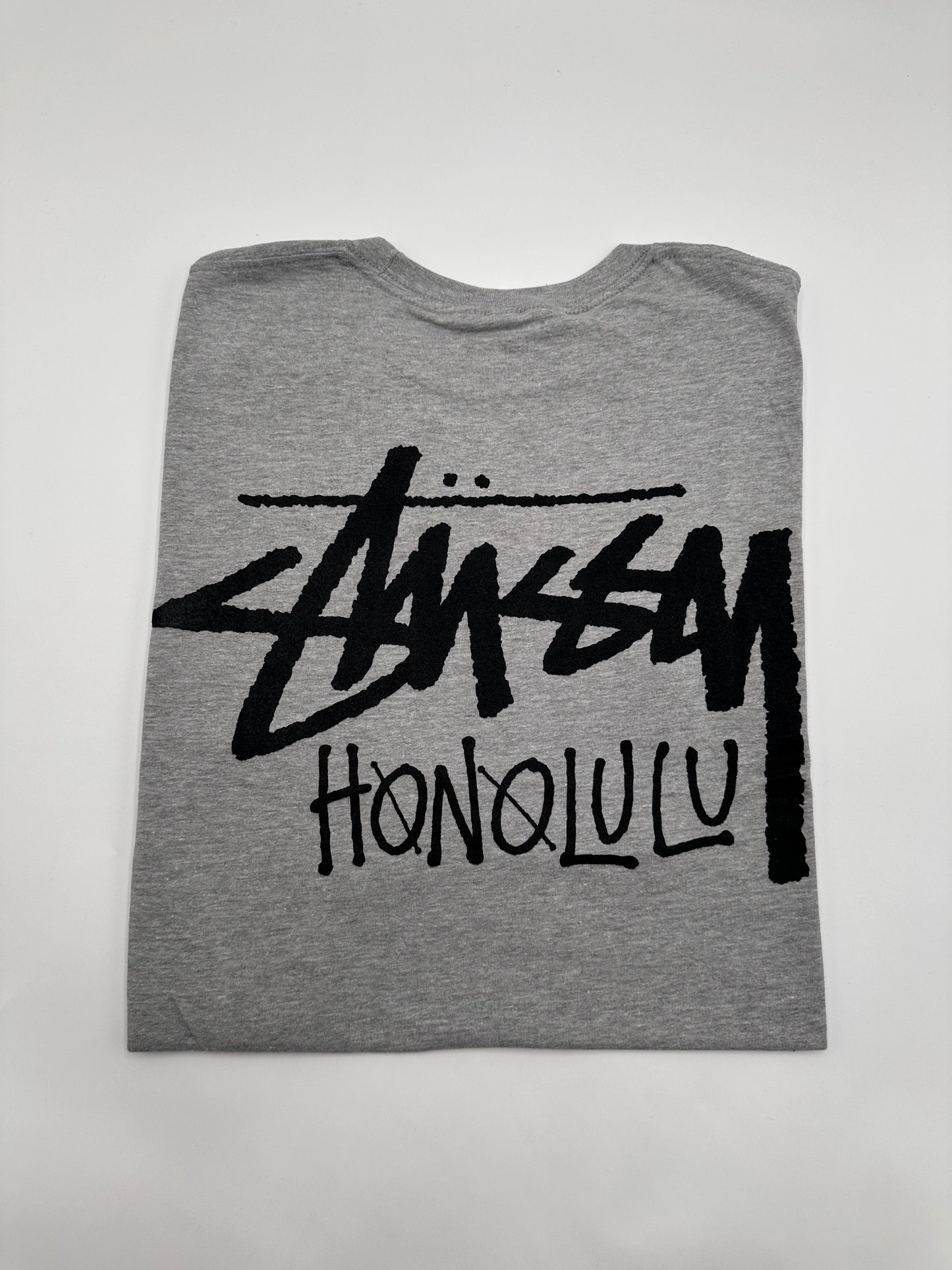 Stussy Honolulu Grey Tee