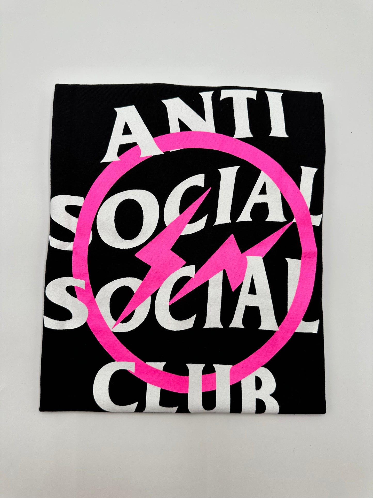 Anti-Social Social Club x Fragment Pink Bolt Tee (FW19)