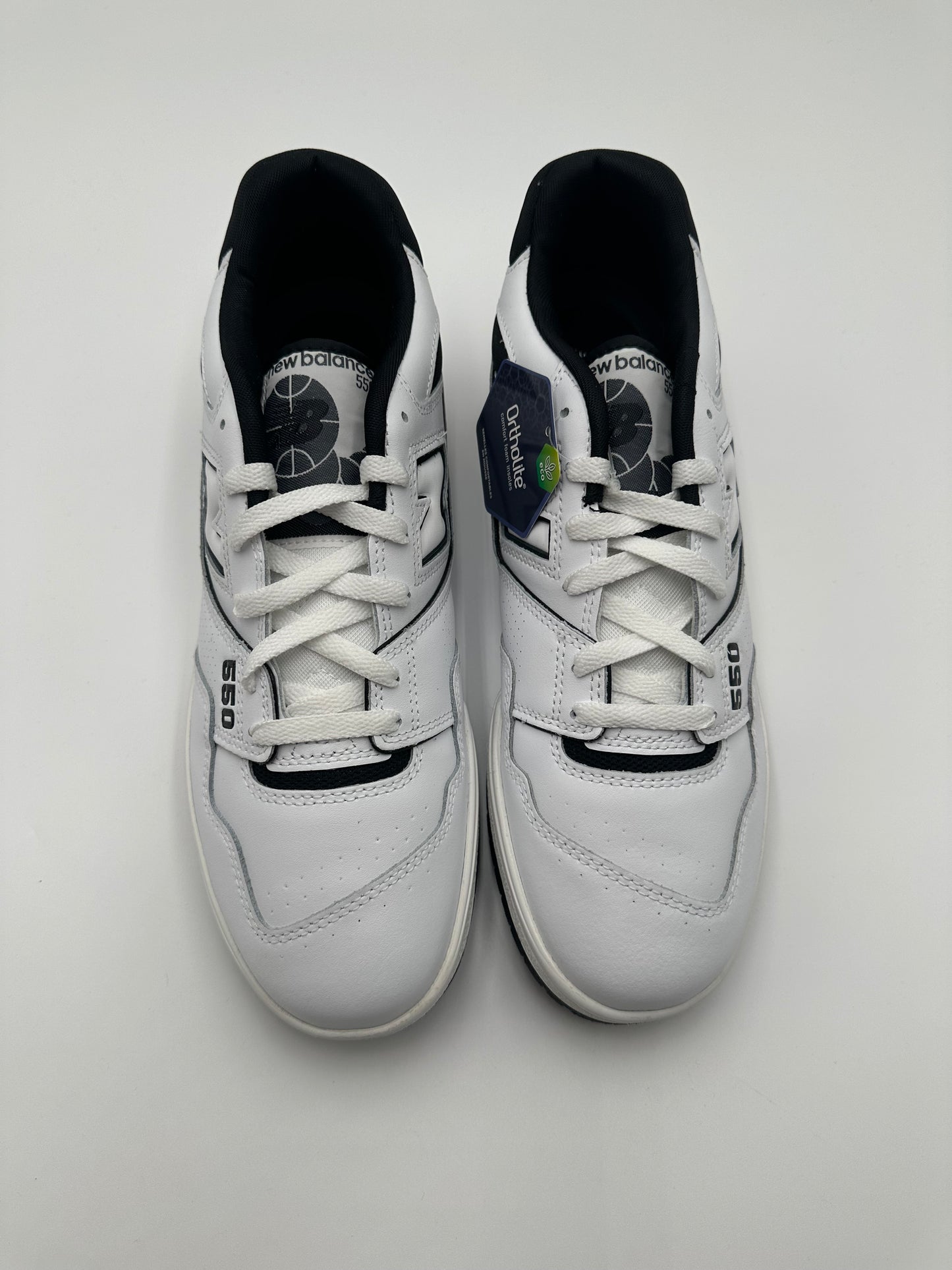 New Balance 550 Black and White