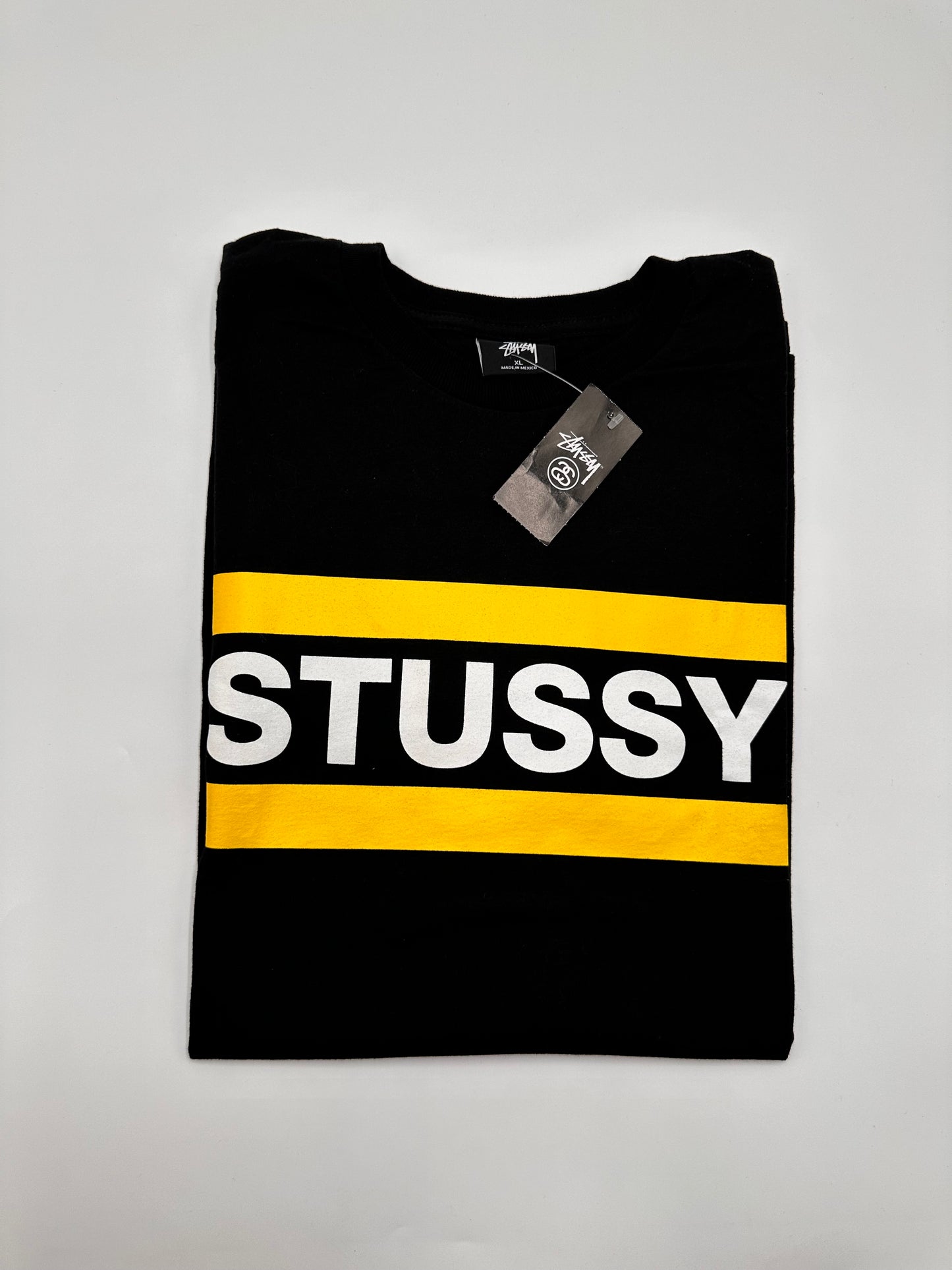 Stussy Bars Black Tee