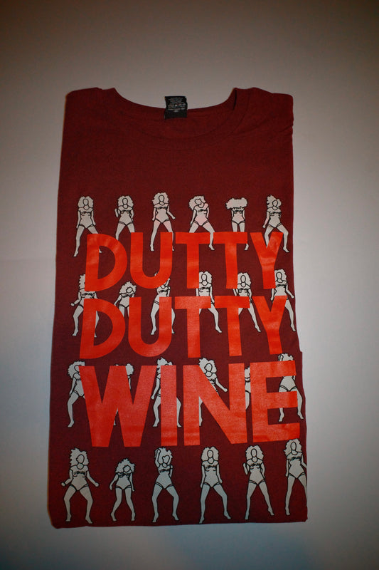 Stussy Dutty Dutty Dark Red Tee