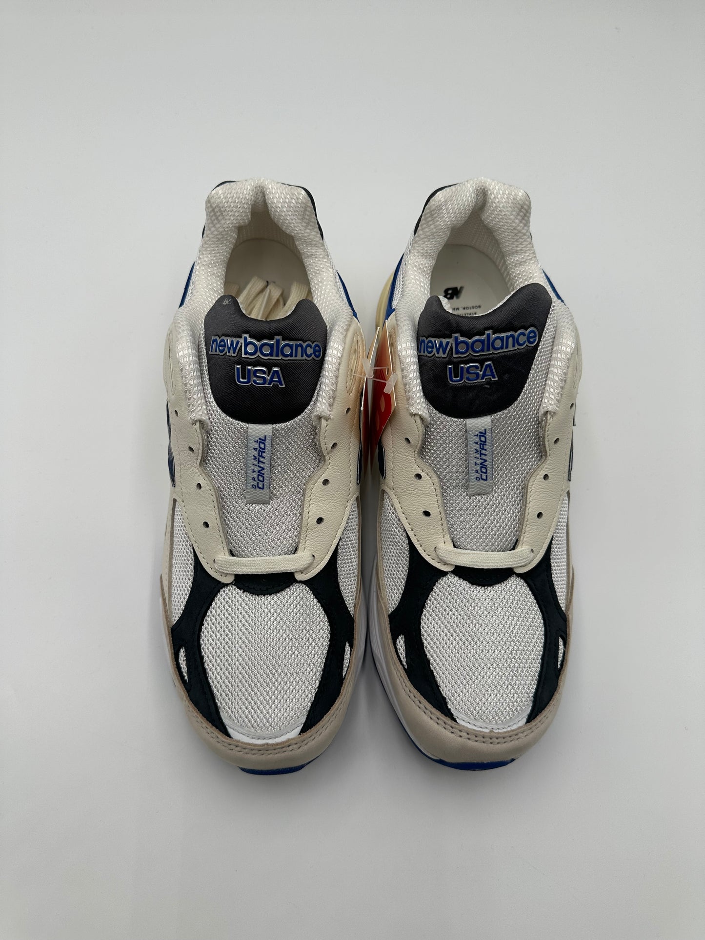 New Balance 990 V3 Made in USA Cream Blue