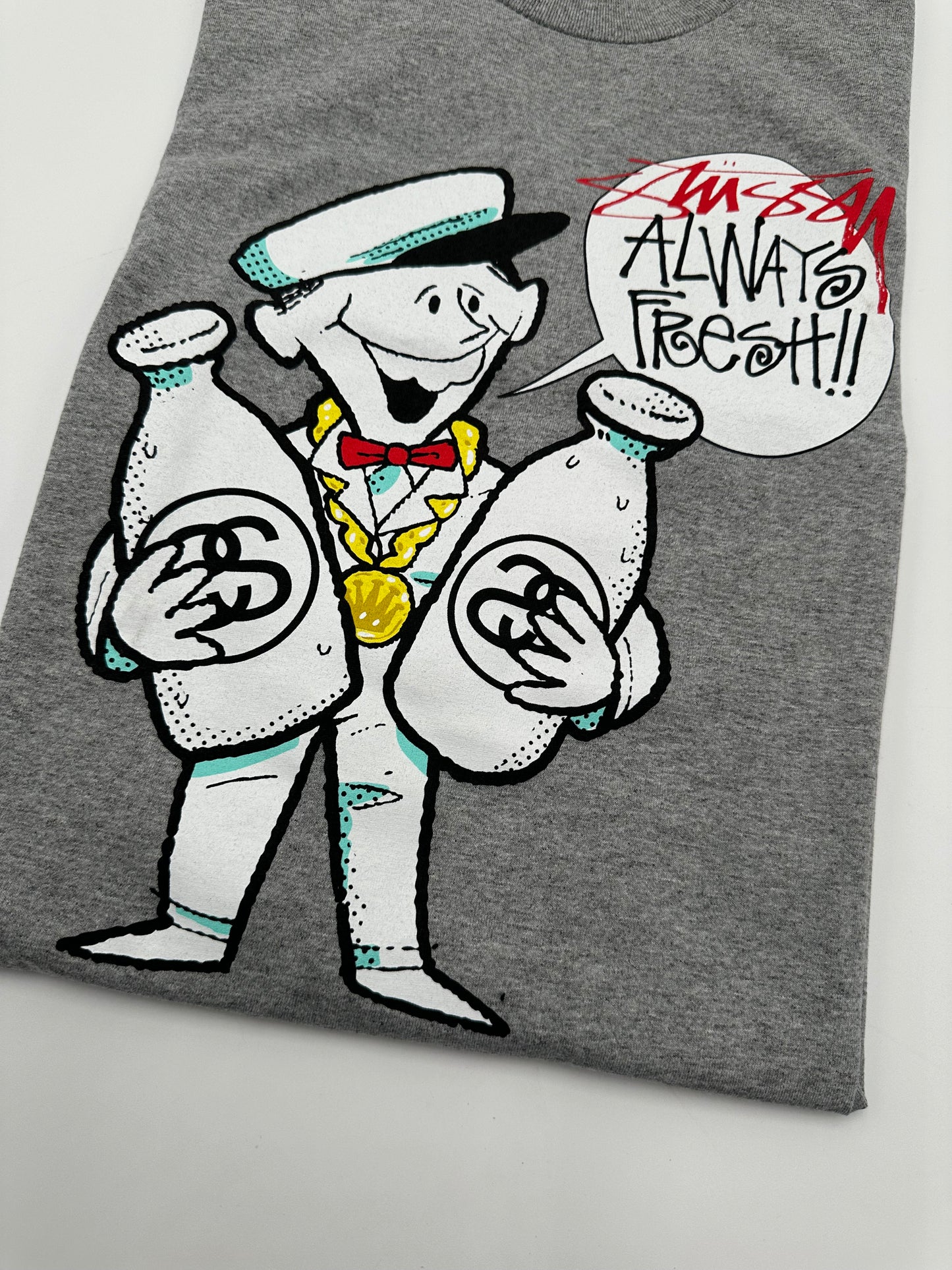 Stussy Always Fresh Heather Grey Longsleeves