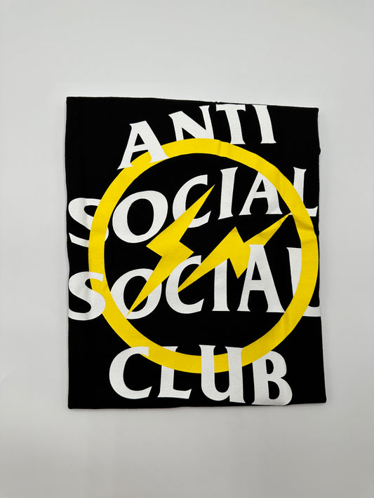 Anti-Social Social Club x Fragment Yellow Bolt Tee (FW19)