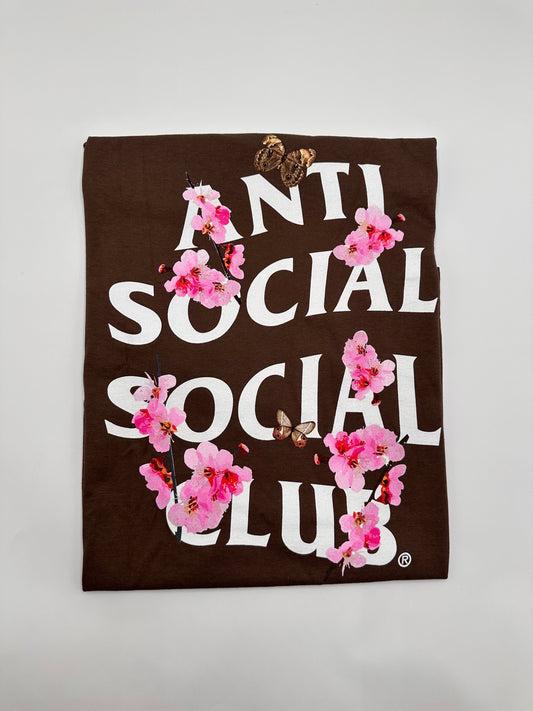 Anti Social Social Club Kkoch Brown Tee